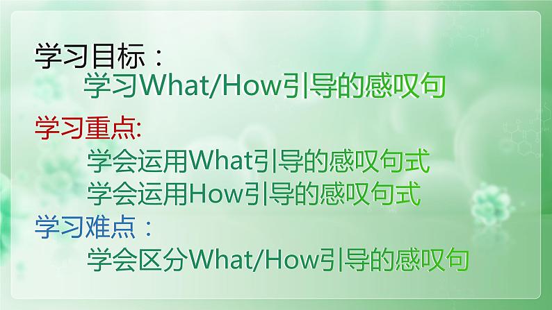 八年级英语(人教新目标)上册 感叹句的构成与运用 复习课件第2页