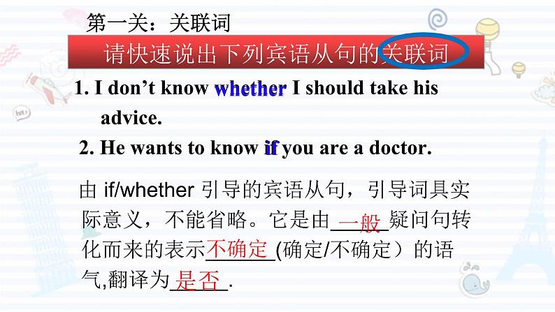 中考复习人教版 宾语从句 课件第8页