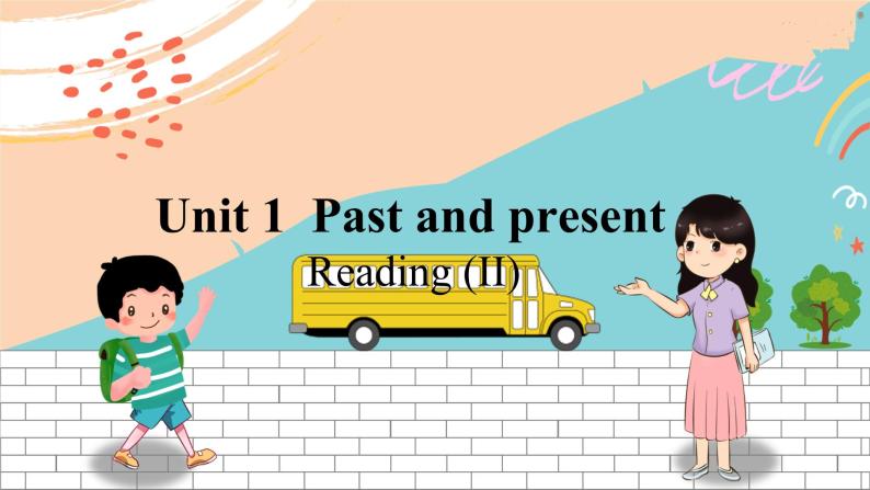 英语译林版8年级下册 U1 Reading (II) PPT课件+教案01