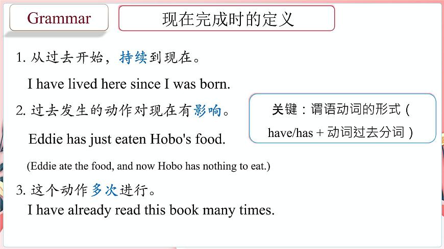 Unit 1 第3課時 Grammar:現(xiàn)在完成時(一)(課件)牛津譯林版八年級英語下冊第4頁