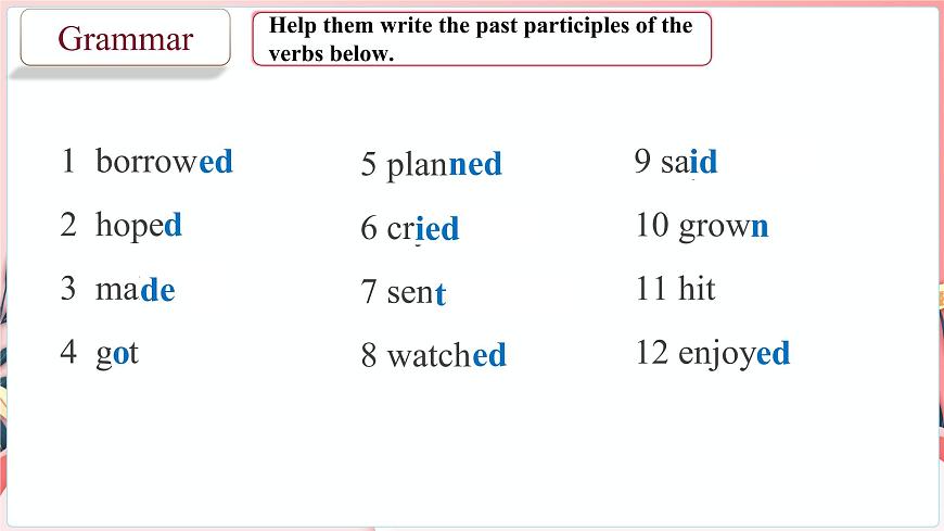Unit 1 第3課時 Grammar:現(xiàn)在完成時(一)(課件)牛津譯林版八年級英語下冊第6頁