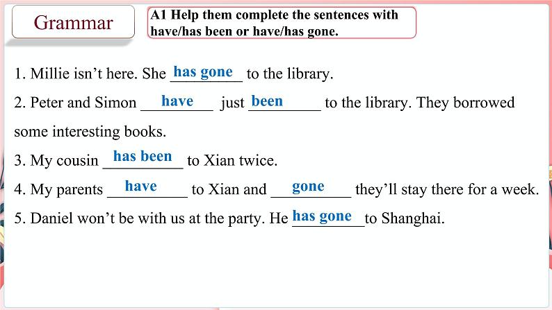 Unit 2 第3课时 Grammar:现在完成时(二)(课件)牛津译林版八年级英语下册第7页