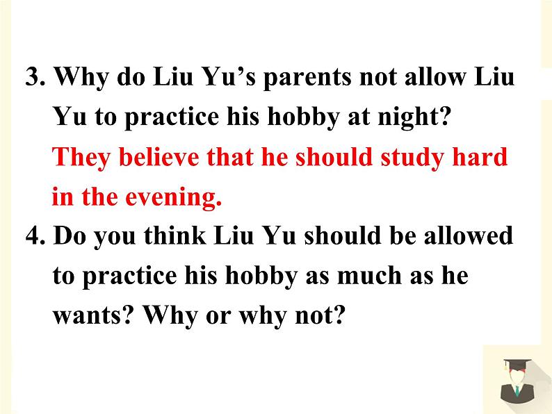 9年级人教版全一册 Unit 7 Teenagers should be allowed to choose their own clothes. Section B 课件106