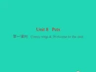 牛津译林版七年级英语下册Unit8Pets第一课时ComicstripWelcometotheunit教学课件