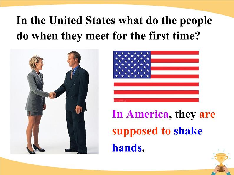 9年级人教版全一册 Unit 10 You're supposed to shake hands. Section A 课件507