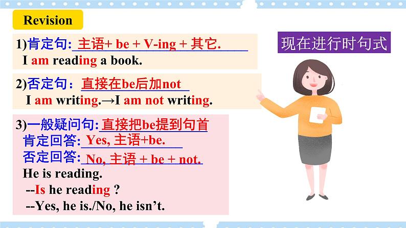 Unit 6 I’m watching TV. SectionB 3a-selfcheck 写作课件+导学案+音视频06