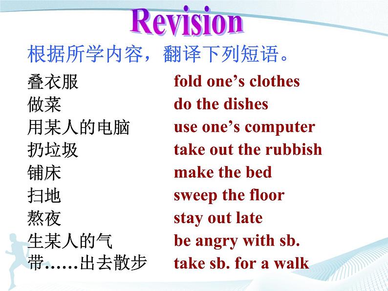 八年级英语人教版下册 Unit 3 Could you please clean your room?Section A 课件703