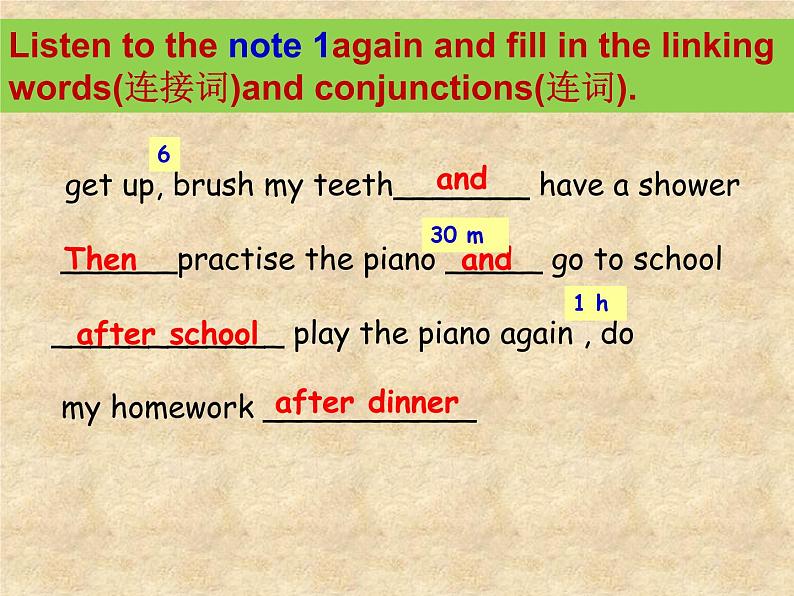 北师大版英语七年级下册Unit 1 Daily Life Communication Workshop 课件08