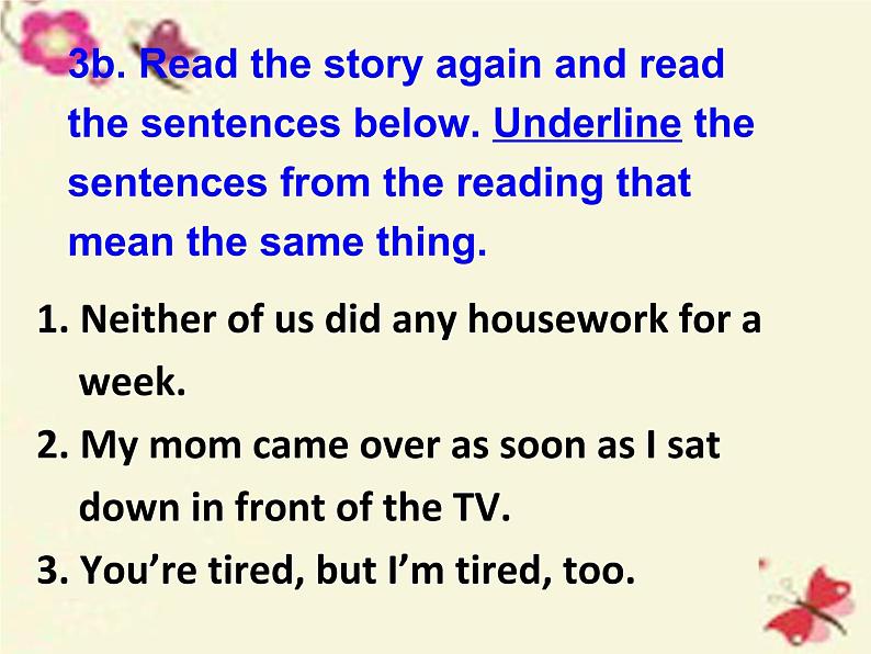 八年级英语人教版下册 Unit 3 Could you please clean your room?Section A 课件05