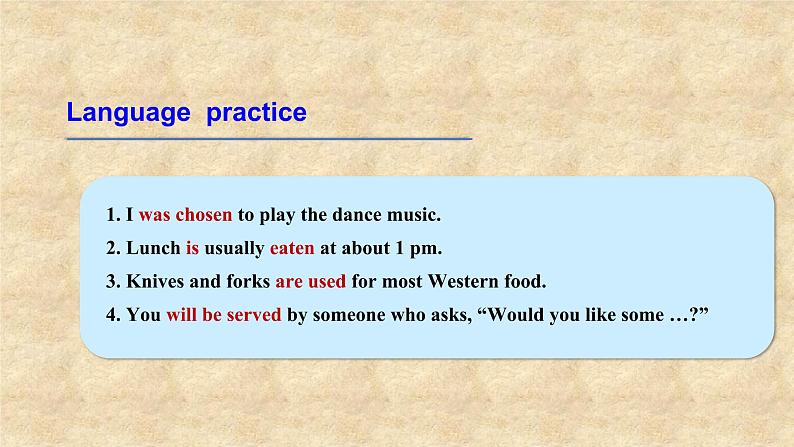 外研版英语九年级下册Module6 Unit 3 Language in use 课件第8页