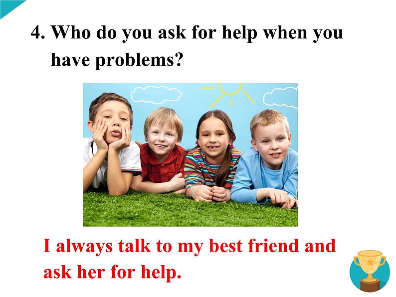 八年级人教版英语下册Unit 4 Why don’t you talk to your parents?Section A 课件07