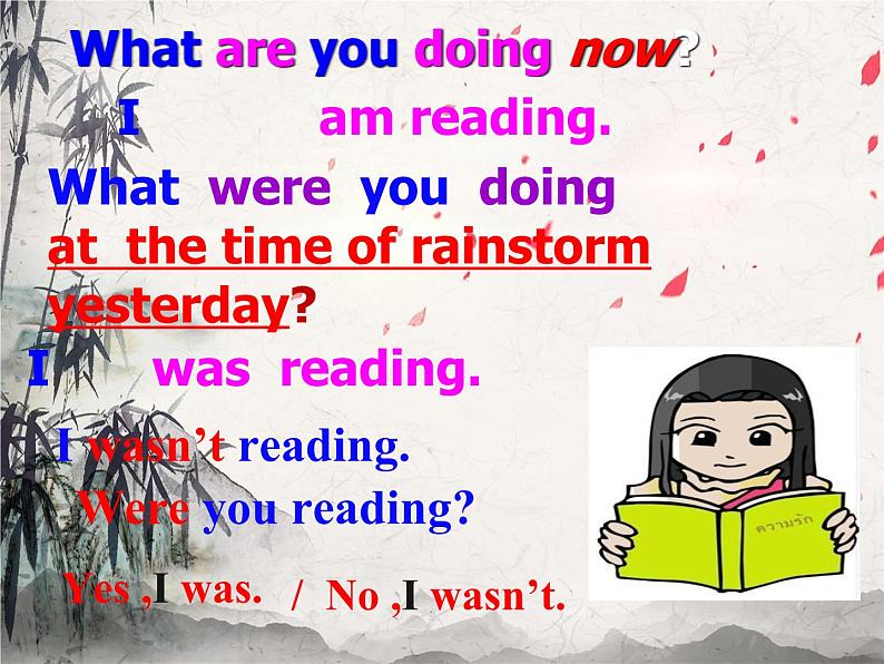 八年级英语人教版下册 Unit 5 What were you doing when the rainstorm came?Section A 课件第8页
