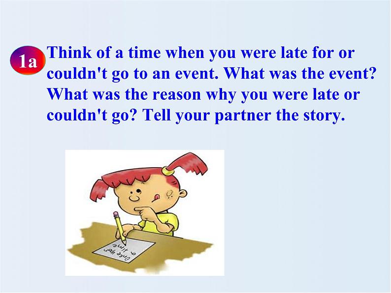 八年级英语人教版下册 Unit 5 What were you doing when the rainstorm came?Section B 课件503