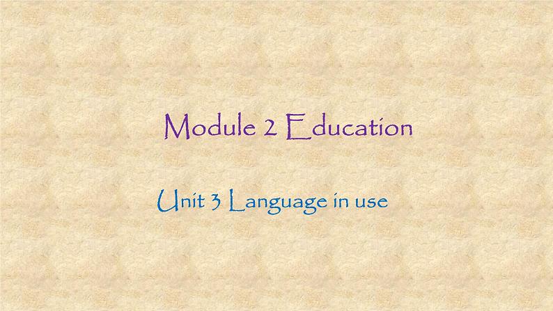 外研版英语九年级下册Module 2 Unit 3 Language in use课件第1页
