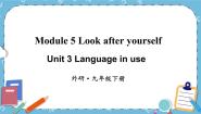 初中英语外研版 (新标准)九年级下册Unit 3 Language in use.精品ppt课件