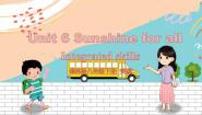 初中英语牛津译林版八年级下册Unit 6 Sunshine for allStudy skills集体备课课件ppt