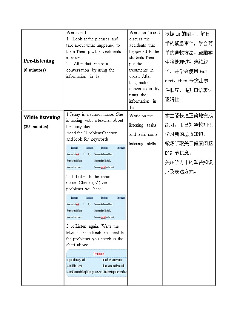 Unit 1 第4课时 (Section B 1a-1d)(教学设计)第2页