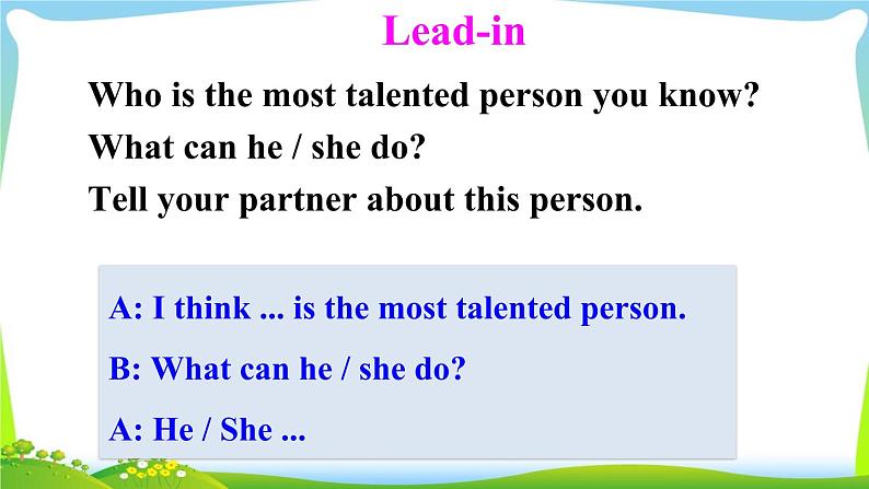人教版八年级英语上册Unit4 B(2a-2e)课件+音频+教案04