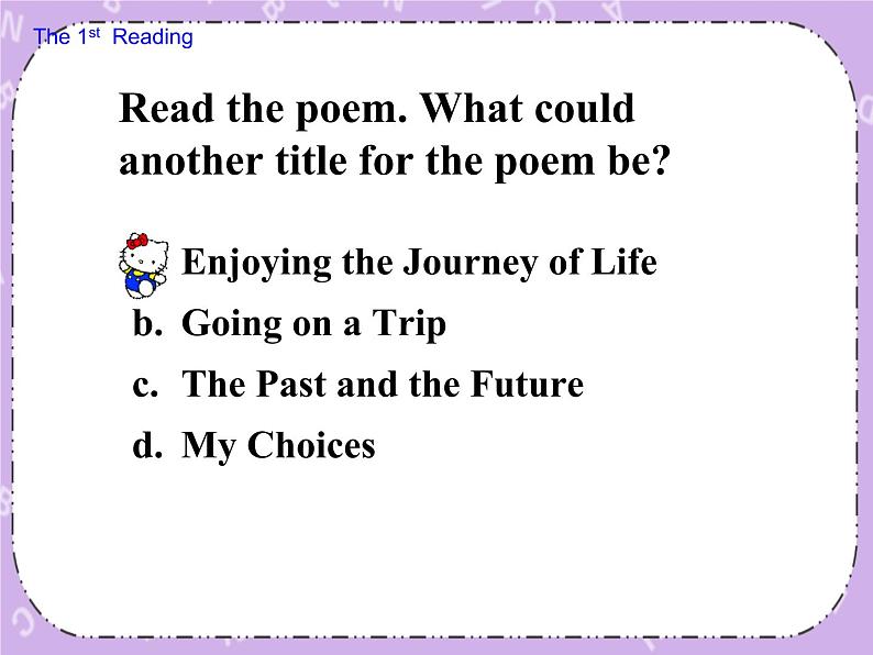 Unit 7 Journeys《Lesson 20 Life in a Journey》课件第5页