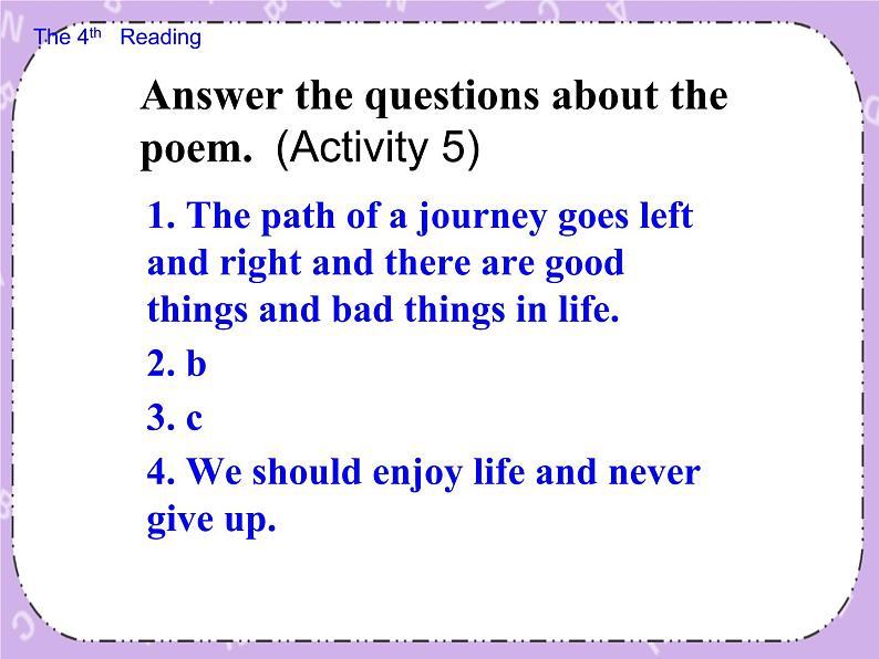 Unit 7 Journeys《Lesson 20 Life in a Journey》课件第8页