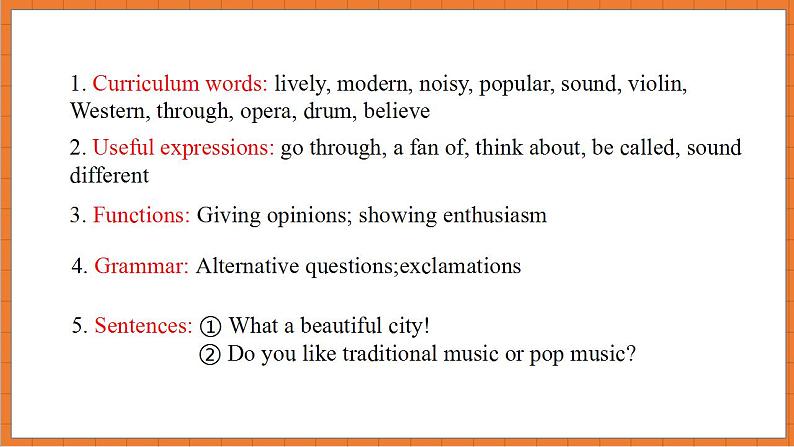 Module 12 Western music Unit 1 It's so beautiful! 课件音频/朗读02