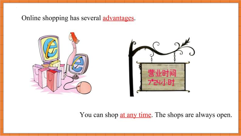 Module 5 Shopping Unit2 You can buy everything on the Internet课件07