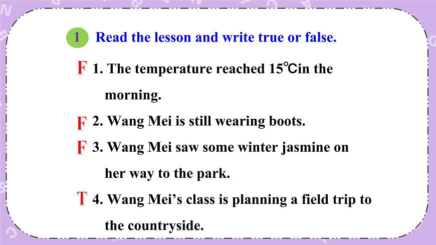 Unit 1 Lesson2 It’s getting warmer 課件第6頁