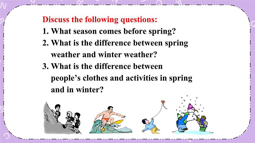 Unit 1 Lesson2 It’s getting warmer 課件第8頁