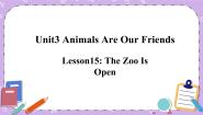 冀教版八年级下册Lesson 15 The Zoo Is Open精品课件ppt