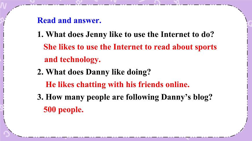 Unit 4 Lesson19 How Do You Use the Internet 課件第8頁(yè)