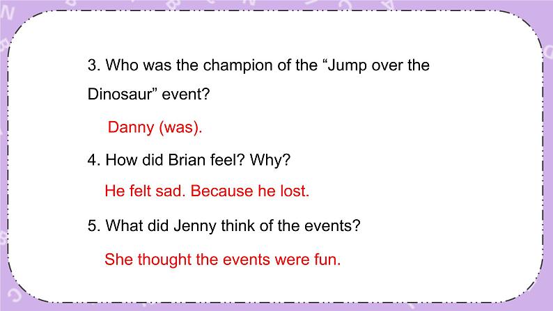 Unit 6 Lesson36 Classroom Olympics 课件第6页