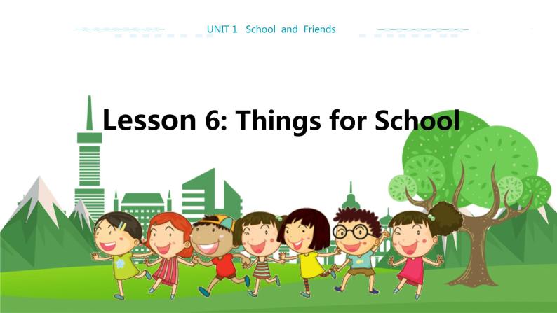 冀教版英语七年级上 UNIT1 Lesson 6 教学课件+教案01