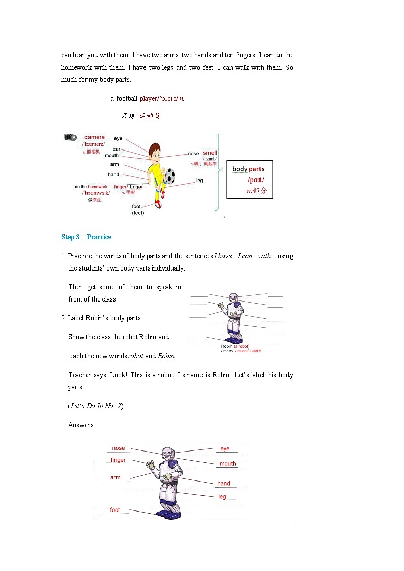 冀教版英语七年级上 UNIT3 Lesson 13 教学课件+教案03
