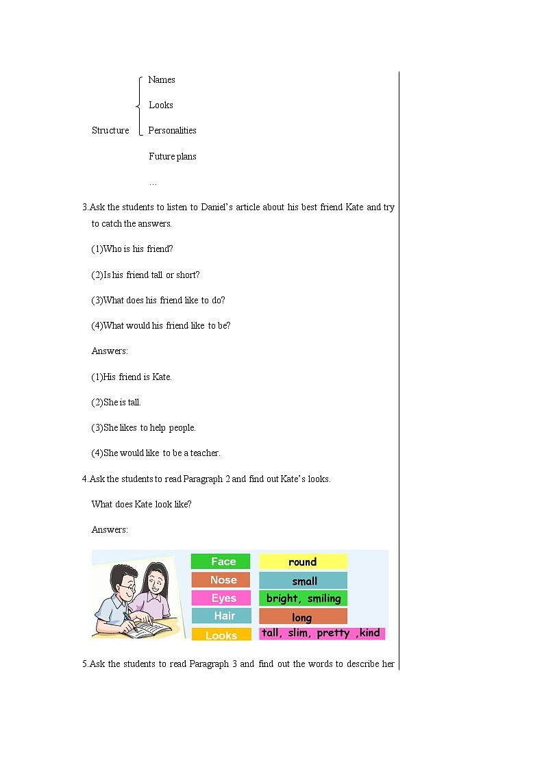 Unit 1 Friends Task第3页