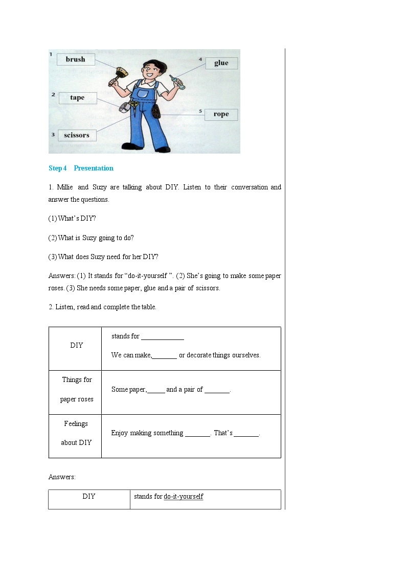 译林牛津版中学英语八年级上册Unit 4 Comic strip & Welcome to the unit教学课件+教案03