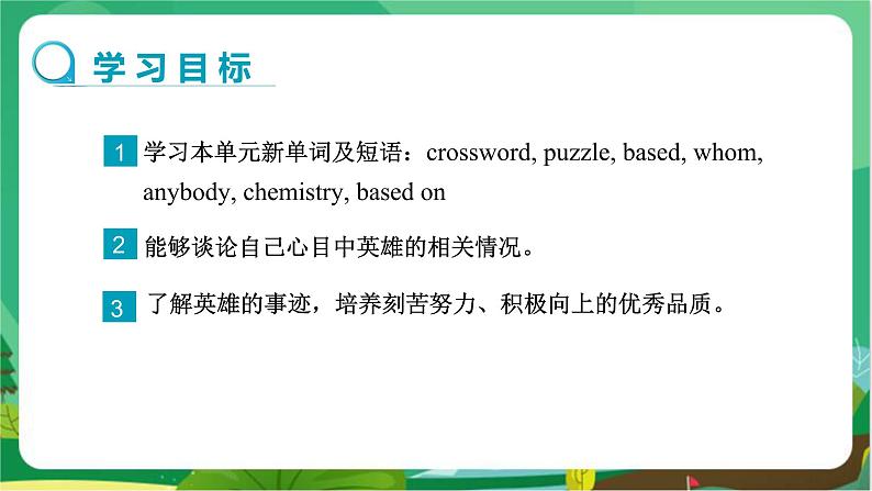 河北教育版中学英语九年级上 UNIT2 Lesson 12 教学课件第2页