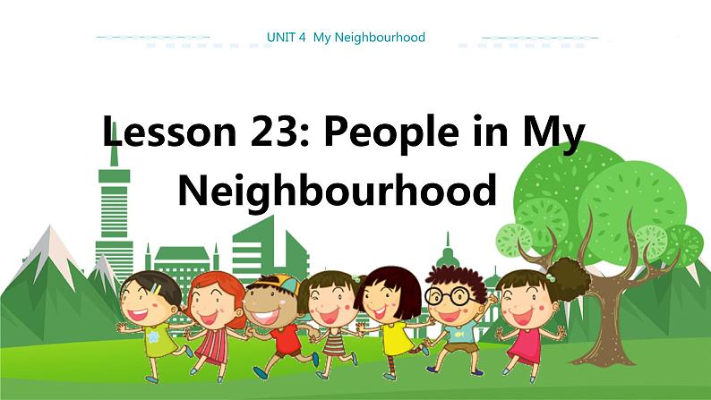 冀教版英语八上 Unit 4 Lesson 23 课件+教案01