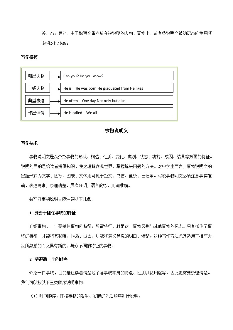 专题 29 书面表达之说明介绍类(教师版)第3页