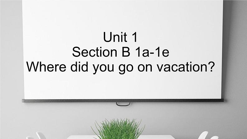 人教版英语八年级上册《Unit 1 Section B 1a-1e》课件01