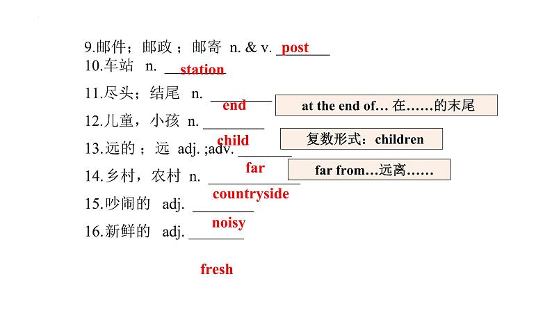 Unit 6 Topic 2【复习课件】——2022-2023学年仁爱版英语七年级下册单元综合复习第5页