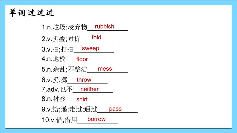 Unit 3【知识梳理】——2022-2023学年人教版英语八年级下册单元综合复习课件PPT03