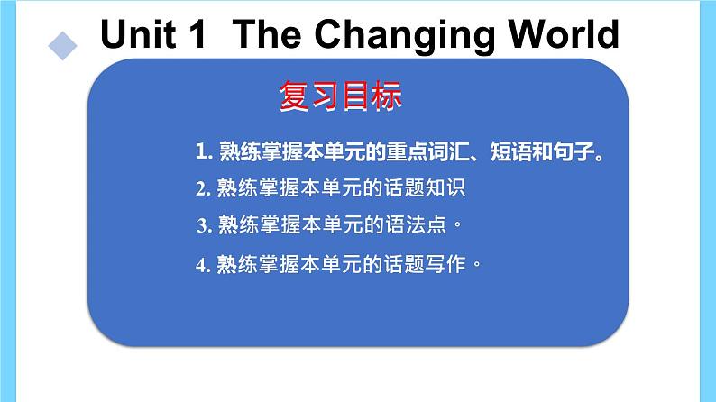 Unit 1【复习课件】——2022-2023学年仁爱版英语九年级全一册单元综合复习02