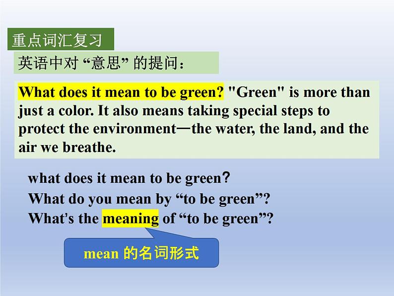 (人教版)中考英语一轮复习教材知识点梳理八年级(下) Unit 1-Unit 2(课件)第5页