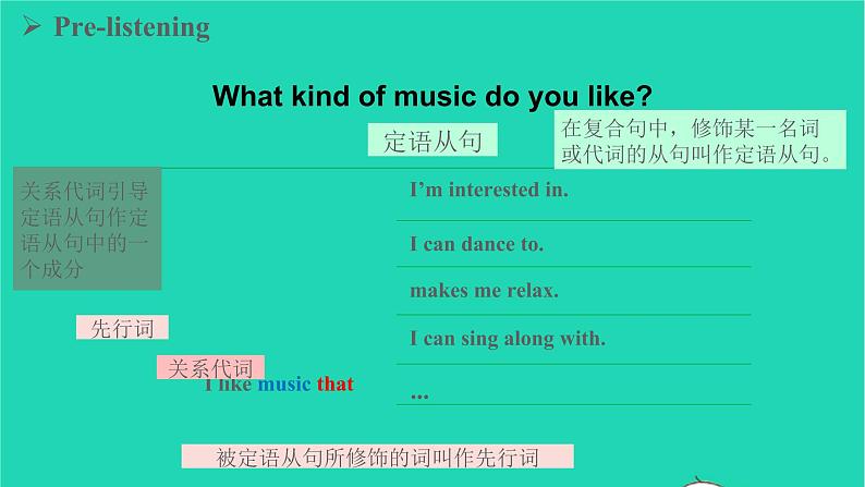 2022九年级英语全册Unit9IlikemusicthatIcandancetoSectionA1a_2d教学课件新版人教新目标版07