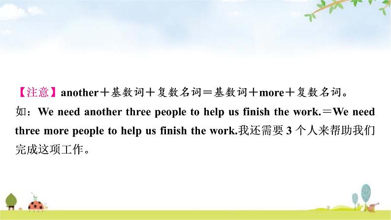 人教版中考英语复习考点精讲四七年级(下)Units5-8教学课件第7页