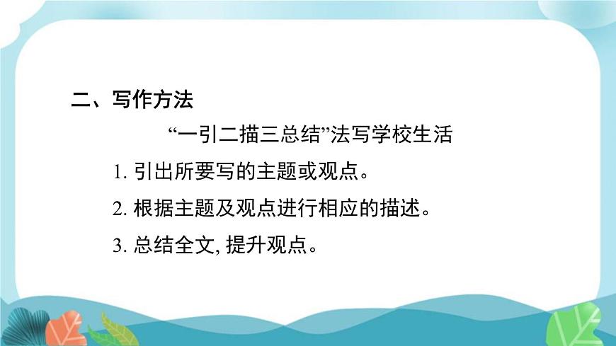 外研版英語(yǔ)九年級(jí)下冊(cè)Module 2 書面表達(dá)課件PPT第3頁(yè)