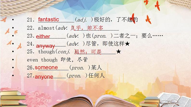 【期末专题复习】(仁爱版)2022-2023学年八年级英语下学期:专题01- 重点词汇及拓展(知识串讲课件)06