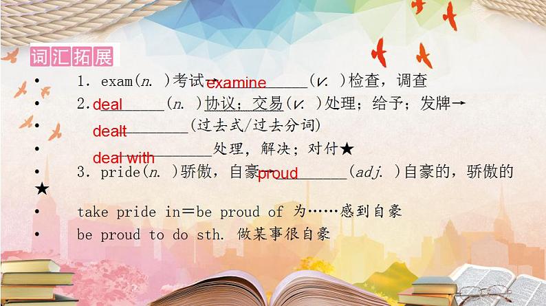 【期末专题复习】(仁爱版)2022-2023学年八年级英语下学期:专题01- 重点词汇及拓展(知识串讲课件)07