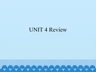 教科版（五四制）英语八年级上册 Unit 4   Review   课件