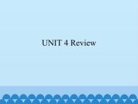 教科版（五四学制）八年级上册Unit 4  Review图片课件ppt
